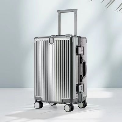 Sunmatte Lifestyle Gifts Luggage Series A Deep Silver 50cm Height Versatile Storage Solution