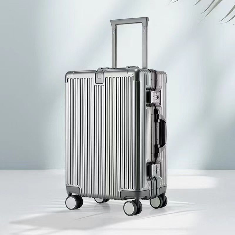 Sunmatte Lifestyle Gifts Luggage Series A Deep Silver 50cm Height Versatile Storage Solution