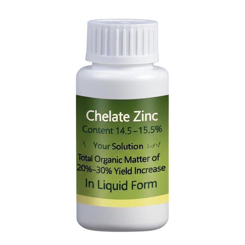 Chelate Zinc Content 14.5-15.5% and Total Organic Matter of ≥50% Your Solution for 20%-30% Yield Increase in Liquid Form